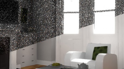 An Efficient Denoising Algorithm for Global Illumination