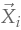\vec{X}_i